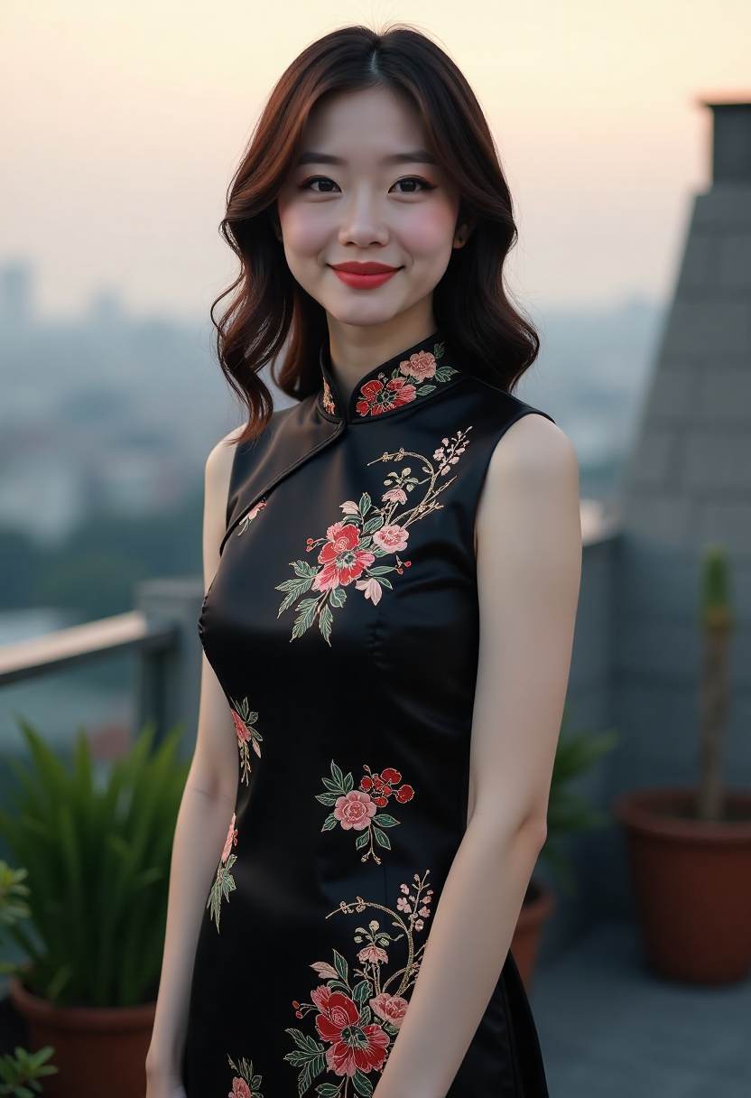 妈妈学开车